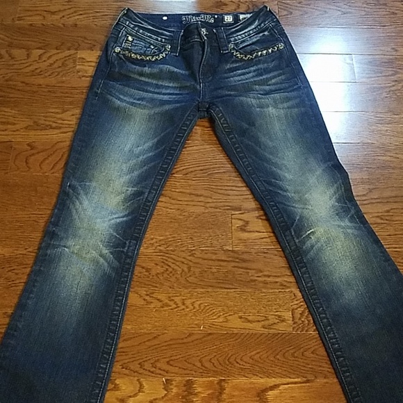 Miss Me Denim - Miss Me Signature Rise BootSize 27
